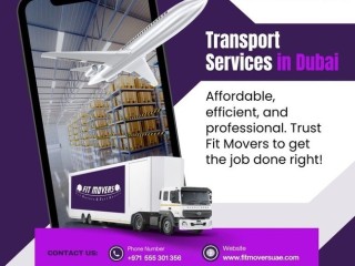 Transportation Service in Dubai | Fit Movers