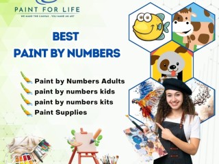 Paint by Numbers for Kids & Adults | Paint for Life