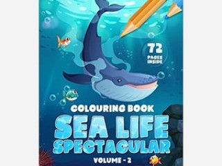 Dive into Creativity with Our Sea Life Colouring Book | Coloring Books Direct