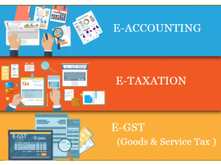 Accounting Course in Delhi 110079, after 12th and Graduation by SLA. GST and Accounting, Taxation and Tally Prime Institute in Delhi, Noida