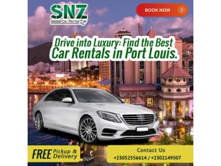 Book a car rental in Port Louis