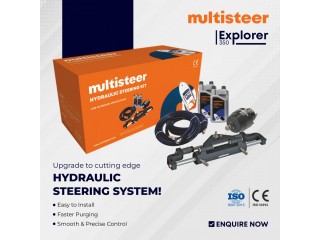 Best Hydraulic Steering System | Boat Steering Kit | Multisteer
