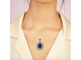 Exclusive Gemstone Pendants & Diamond Necklaces at Shop Vivaan