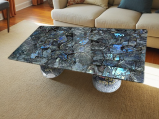 Transform Your Space with Stunning Labradorite Countertops" please add 10 more words into it