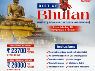 DMC FOR BHUTAN - Ganesh Tour and Travel