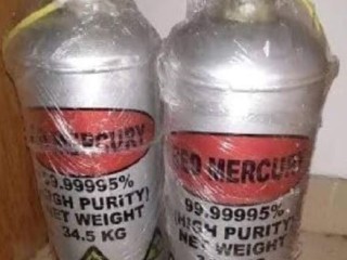 Red Liquid mercury price : USD 6000.00 only for 1kg.