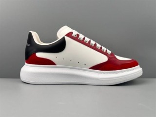 ALEXANDER MCQUEEN OVERSIZED SNEAKER IN BLACK/WHITE/RED