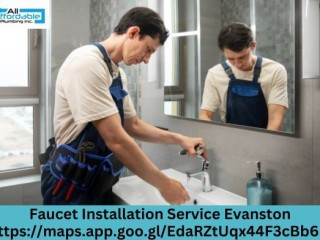 Dependable Evanston Faucet Installation for Bathrooms