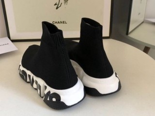 Balenciaga Speed Graffiti Recycled Knit Trainers Replica