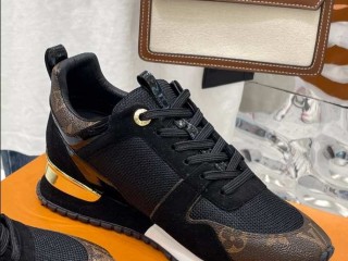 Louis Vuitton Run Away Black Sneaker Reps