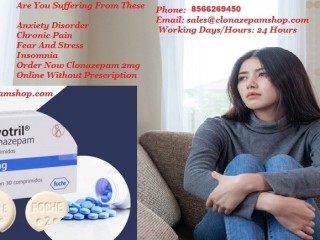 Buy Clonazepam 2mg Online for Anxiety and Insomnia Without Prescription in USA