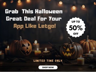 Grab This Halloween Great Deal For Your App Like Letgo!