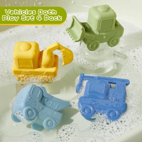 4-pack-food-grade-silicone-cars-bath-toys-big-1