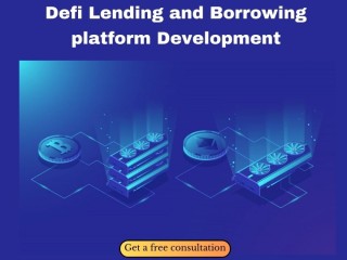 Defi lending and borrowing platform Development