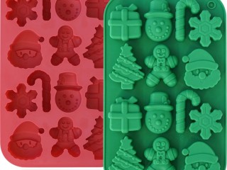 Christmas Silicone Chocolate Molds