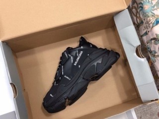 Balenciaga Triple S Trainers Allover Logo Replica