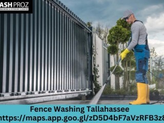 Protect Your Investment with Fence Washing Tallahassee