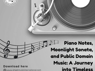 Piano Notes, Moonlight Sonata, and Public Domain Music: A Journey into Timeless Classics