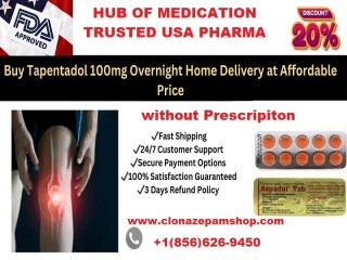 Buy Tapentadol 100mg Online for Trusted Overnight Pain Relief in the USA