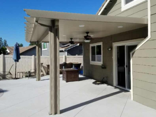 Aluminum patio cover installers Zappexteriors