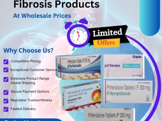 Buy Pirfenidone Brands for IPF Treatment at Wholesale Prices