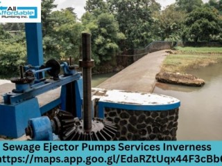 Comprehensive Sewage Ejector Pumps Services Inverness