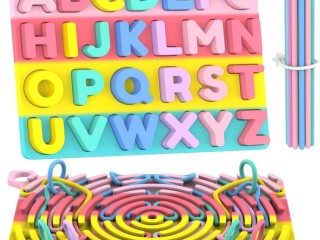 Silicone Alphabet Puzzle