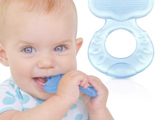 Silicone Teethe-eez Teether with Bristles