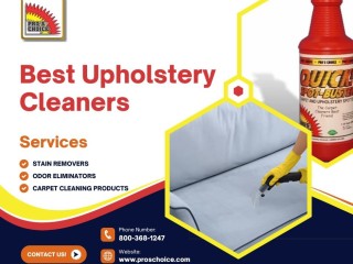 Best Upholstery Cleaners