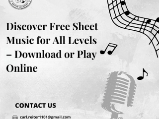 Discover Free Sheet Music for All Levels Download or Play Online