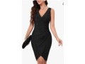 ihot-2024-womens-sexy-v-neck-sleeveless-faux-wrap-bodycon-cocktail-party-dress-small-0