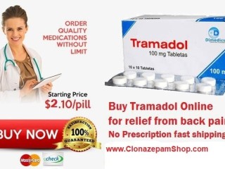 Buy Tramadol 100mg Online Trusted Pain Reliever Without Prescription