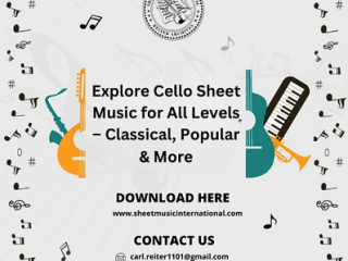 Explore Cello Sheet Music for All Levels Classical, Popular & More