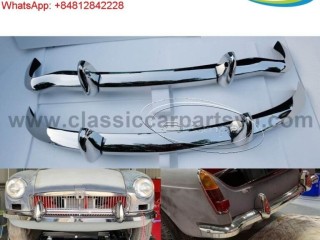 MGB bumpers without rubber on over riders