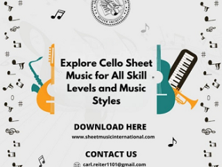 Explore Cello Sheet Music for All Skill Levels and Music Styles