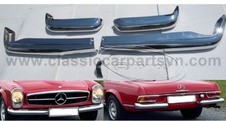 Mercedes Pagode W113 bumpers (1963 -1971)