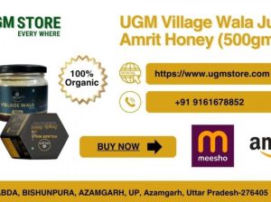 Village Wala Jungly Amrit Honey 500gm – Raw, Pure Jungle Honey