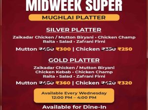 Feast Like A Nawab – Wednesday Mughlai Platter @ Biryanishk
