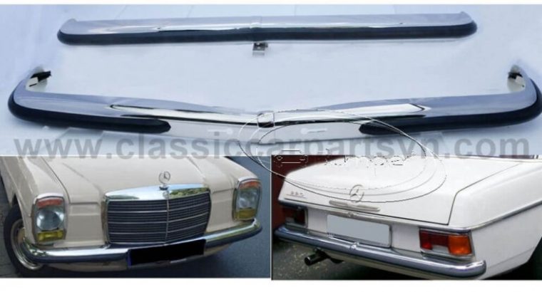 Mercedes Benz W114 sedan s2 1968 bumpers