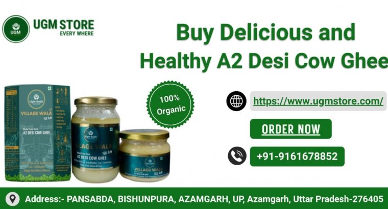 Elevate Your Cooking with Village Cow Ghee from UGM Store Order Now!