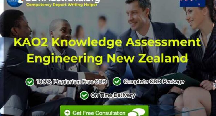 KA02 Assessment for Engineering New Zealand – CDRAustralia.Org