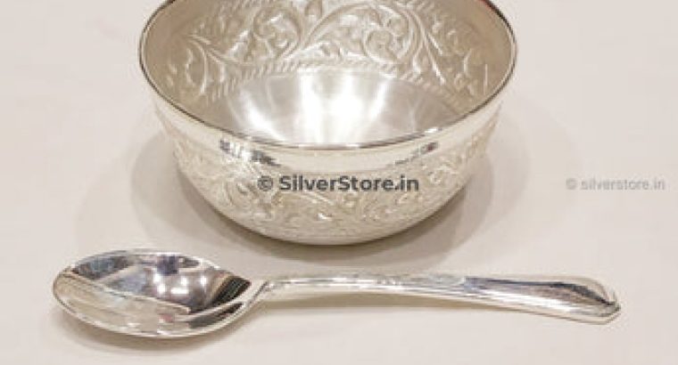Why a Silver Bowl & Spoon Set is the Perfect Gift for a Newborn