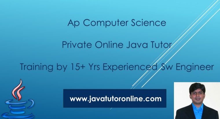 Crack AP Computer Science A with Expert Java Tutoring — Online & One-on-One