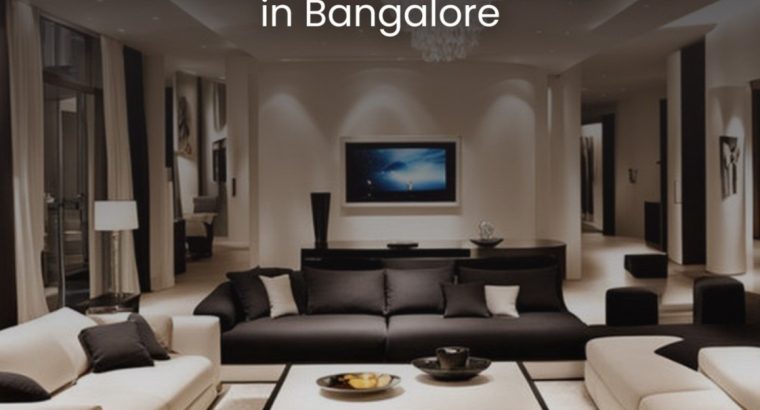 Interior design services in Bangalore