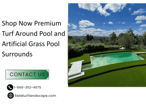 Premium Turf Around Pool | Artificial Grass Pool Surrounds by FieldTurf Landscape