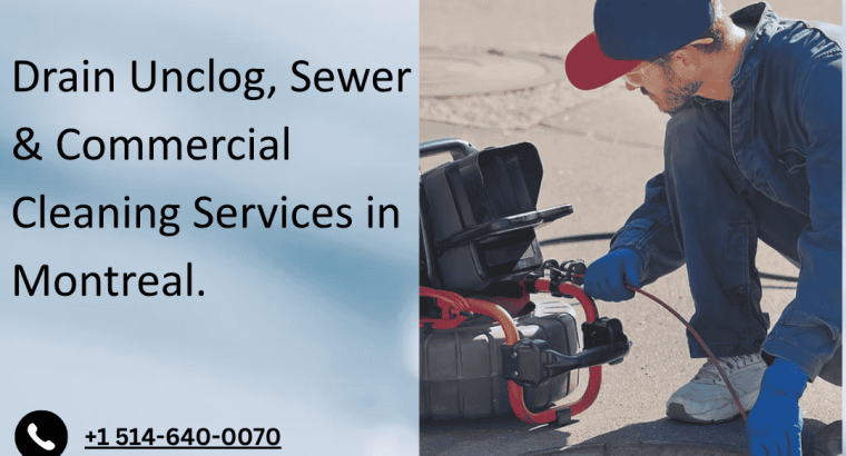 Monsieur Drain | Drain Unclog, Sewer & Commercial Cleaning Services