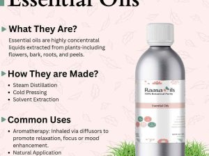 Raasa Oils Essential Oil – 100% Pure & Natural Aromatherapy Oil