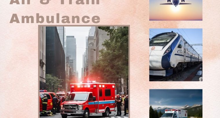 Panchmukhi Hi Tech Train Ambulance from Patna to Mumbai – Risk is minimal