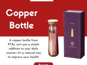 Copper Water Bottle | P-Tal