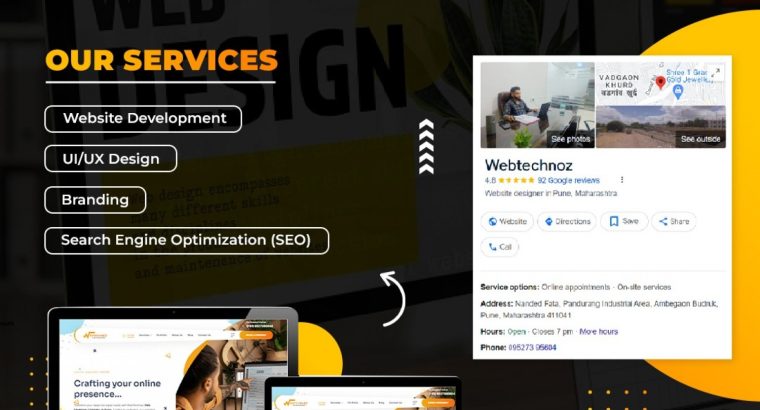 Web development company in Koregaon Park – Webtechnoz